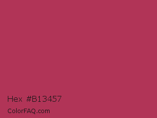Hex #b13457 Color Image
