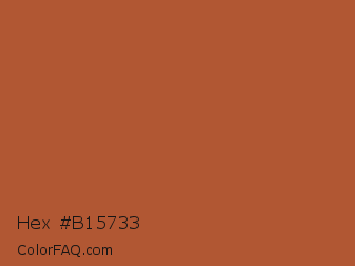 Hex #b15733 Color Image