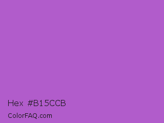 Hex #b15ccb Color Image
