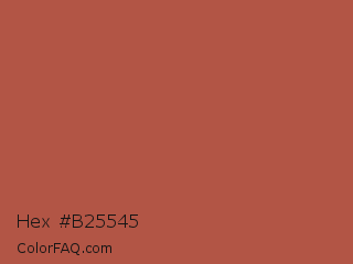 Hex #b25545 Color Image