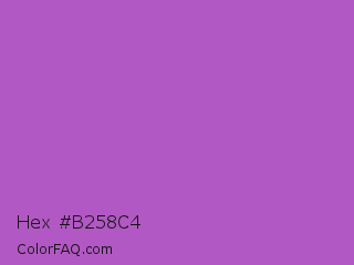 Hex #b258c4 Color Image