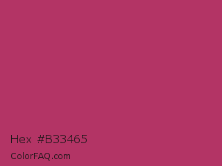 Hex #b33465 Color Image