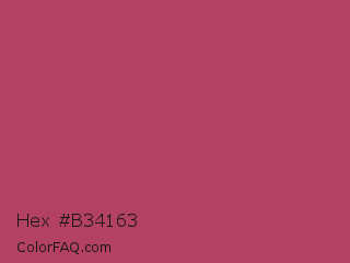 Hex #b34163 Color Image