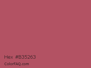Hex #b35263 Color Image