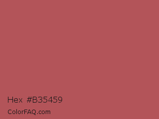 Hex #b35459 Color Image
