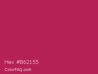 Hex #b62155 Color Image