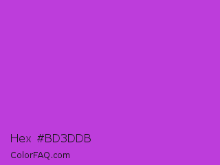 Hex #bd3ddb Color Image