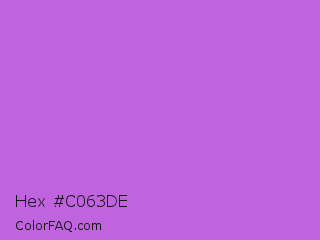 Hex #c063de Color Image