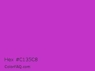 Hex #c135c8 Color Image