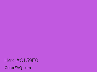 Hex #c159e0 Color Image