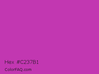 Hex #c237b1 Color Image