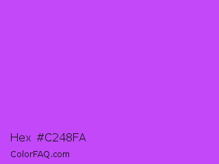 Hex #c248fa Color Image