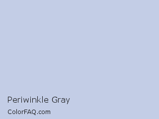 Hex #c3cde6 Periwinkle Gray Color Image