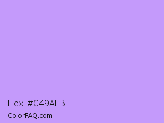 Hex #c49afb Color Image