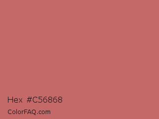 Hex #c56868 Color Image