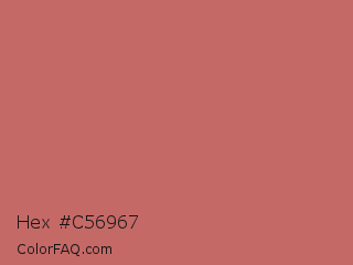 Hex #c56967 Color Image