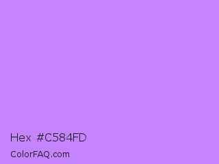 Hex #c584fd Color Image
