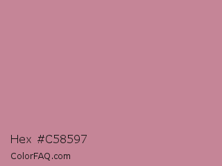 Hex #c58597 Color Image