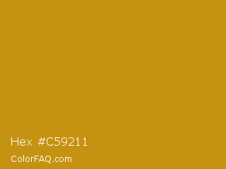 Hex #c59211 Color Image