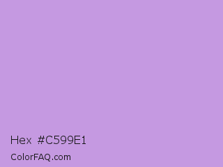 Hex #c599e1 Color Image