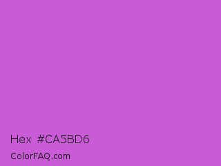 Hex #ca5bd6 Color Image