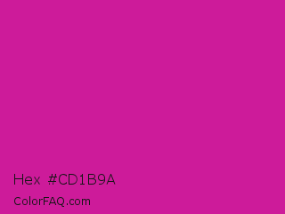 Hex #cd1b9a Color Image