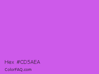 Hex #cd5aea Color Image