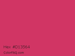 Hex #d13564 Color Image