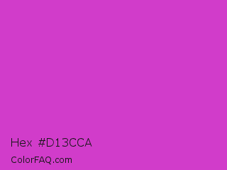 Hex #d13cca Color Image