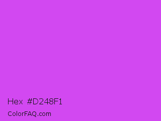 Hex #d248f1 Color Image