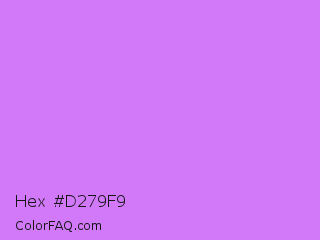 Hex #d279f9 Color Image