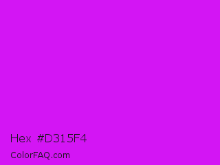 Hex #d315f4 Color Image
