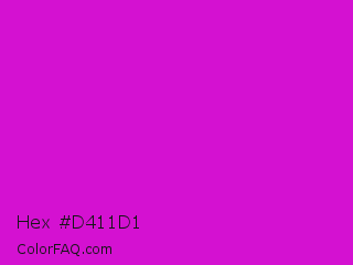 Hex #d411d1 Color Image