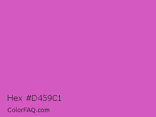 Hex #d459c1 Color Image