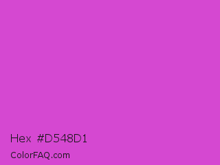 Hex #d548d1 Color Image
