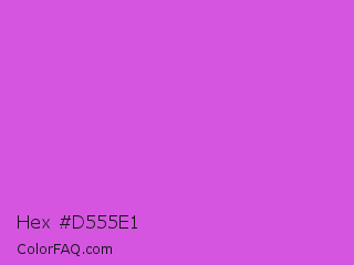Hex #d555e1 Color Image