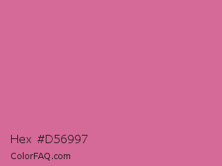 Hex #d56997 Color Image