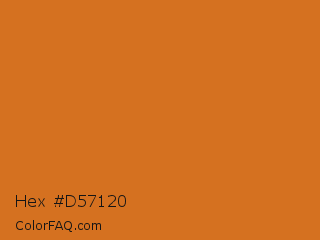 Hex #d57120 Color Image