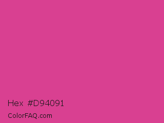 Hex #d94091 Color Image