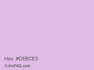 Hex #debce3 Color Image