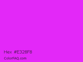 Hex #e328f8 Color Image