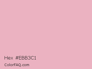 Hex #ebb3c1 Color Image