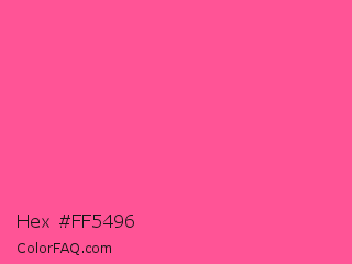 Hex #ff5496 Color Image