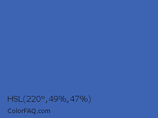 HSL 220°,49%,47% Color Image