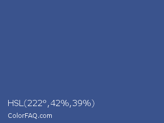 HSL 222°,42%,39% Color Image