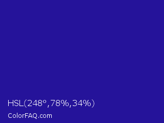 HSL 248°,78%,34% Color Image