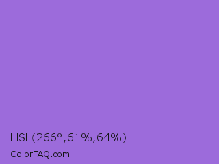 HSL 266°,61%,64% Color Image