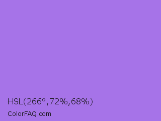 HSL 266°,72%,68% Color Image