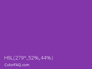 HSL 279°,52%,44% Color Image