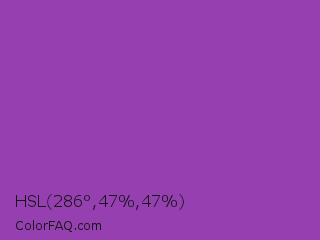 HSL 286°,47%,47% Color Image